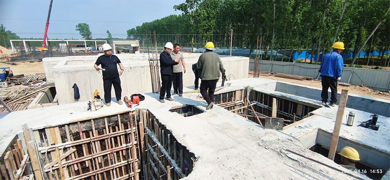 实地推进|万川环保项目建设提速